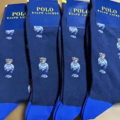POLO RALPH LAUREN クマ柄ソックス 25〜27cm