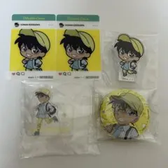 コナン セガラッキーくじ 缶バッジ アクリルスタンド アクリルブロック カード