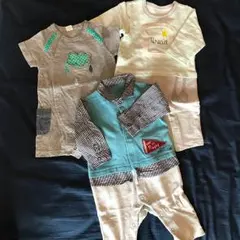 ロンパース3枚セット