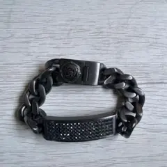 DIESEL メンズ ブレスレット ブラック チェーンのサムネイル