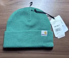 Carhartt 緑色 ニット帽　カーハート新品未使用　アクリル100%