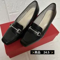 【美品】ORiental TRaffic ビットヒールローファー跳べるパンプス