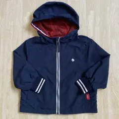 POLO Baby フード付き アウター ウィンドブレーカー　ネイビー