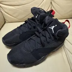 JORDAN ブラック ハイカット スニーカー