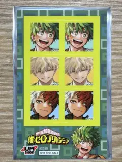 新春キャンペーン　デザインステッカー　ジャンプショップ　僕のヒーローアカデミア