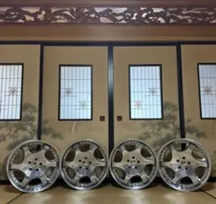 ワーク　LS207 メッキ19インチ深リム　ヴィエナ　クレンツェ ワーク LS207 メッキ19インチ段リム深リム ヴィエナSSR クレンツェ