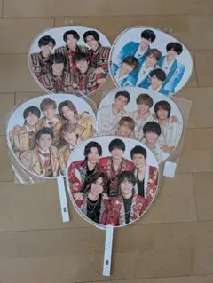 King＆Princeうちわ　5点まとめ売り