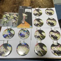 ホロライブ　一番くじ　角巻わため　缶バッジ　チャーム　アクリルスタンド　9点