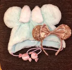 ディズニー ・パルパルーザ　ファンキャップ ・ミニー　スパンコールカチューシャ