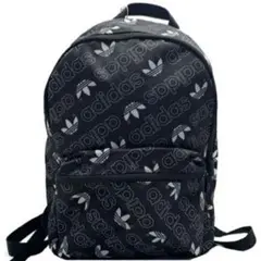 adidas originals バックパック モノグラムプリント 黒/白