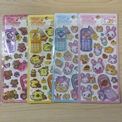 【正規品】 平成ハッピーフォン　サンリオ　フワらび　4種セット