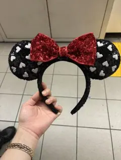 東京ディズニーリゾート ハート模様カチューシャ