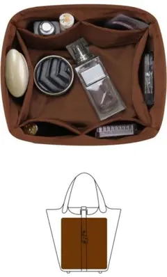 新商品⭐ バッグインバッグ 高級バッグインバッグ 軽量 バッグ収納