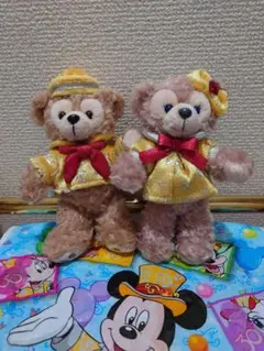 30周年記念 ダッフィー シェリーメイ ぬいぐるみバッジ