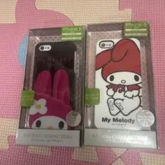 新品未使用⭐︎My Melody iPhone 5 ケース 2個セットのサムネイル