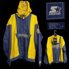 L 90s STARTER カレッジ NCAA ナイロン ジャケット 希少 B系