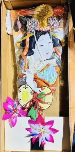 手造り　正絹　押絵羽子板