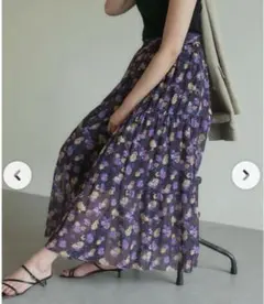 Baum und Pferdgarten ロングスカートのサムネイル