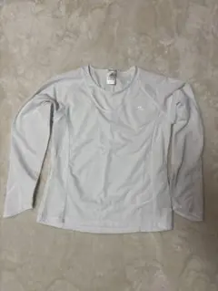 【美品】adidas adidas climacool ロンT 運動着　白色