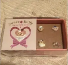 【新品未使用品】レア！ダッフィー　シェリーメイ　ピアスセット　ディズニーシー