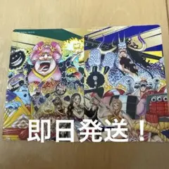 即購入可)ONE PIECE ワンピース ナツコミ2022 特製ダブルステッカー