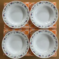 未使用 PEANUTS スヌーピー スープ皿 4枚セット