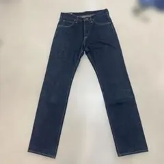 Lee ライダース　国産　ストレートデニム 濃紺　ボタンフライ