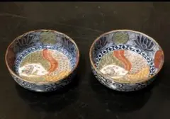 上手物 古伊万里 金彩錦 春寒鉢 膾皿 中鉢 2客 上手物 古伊万里 金彩錦 春寒鉢 膾皿 中鉢 2客 - メルカリ