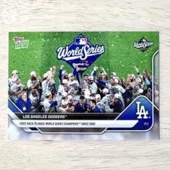 topps now ロサンゼルス・ドジャース #929 ワールドシリーズ連覇