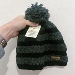 mont-bell 新品タグ付き　グレーと紺　ニット帽　頭周り54〜60