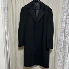 黒 チェスターコート