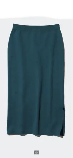 ユニクロ　スムースコットンブレンドスカート　XL