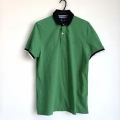 TOMMY HILFIGER グリーン ポロシャツ L