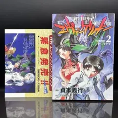 新世紀エヴァンゲリオン 12巻 初版 帯付 チラシ ハガキ付 貞本義行