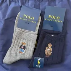 [新品・未使用]POLO RALPH LAUREN クマ刺繍ソックスセット