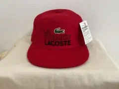 80’s デッドストック LACOSTE ラコステ ウール キャップ M