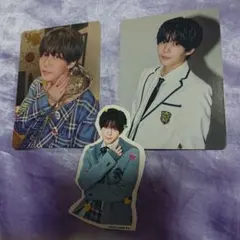 HARD WORK 長尾謙杜　トレカ カード フレークシール