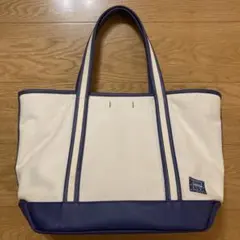 【美品】ポーター POTERGIRLBOYFRIEND キャンバストートバッグL