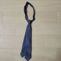 キッズ ネクタイ ネイビー 濃い青色