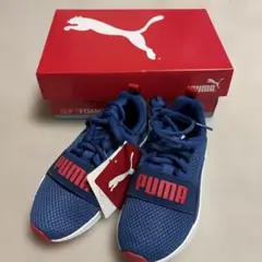 新品 プーマPUMA スニーカー ジュニアSOFTFOAM 17cmのサムネイル