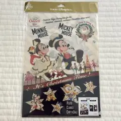 ディズニー TDR クリスマス クリアファイル クリアホルダー チケットケース