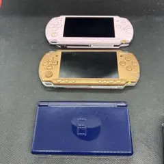 PSP2000 3000 ピンク・Nintendo DS ネイビー