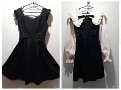 Amavel　ワンピース　黒のサムネイル