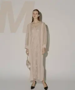 6★新品タグ付き★LE’RURE Jacquard lace pencilドレス