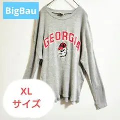 古着　ビンテージ　犬　90s　レディース　メンズ　長袖　グレー