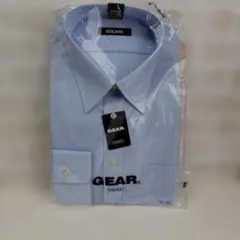GEAR 水色 長袖シャツ形態安定加工 41-80　新品未使用品