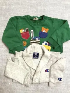 Champion カーディガン　トレーナー　セット 95 100