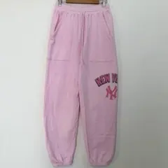 PLAZA 限定　MLBピンク ニューヨークヤンキース　スウェットパンツ