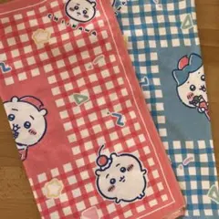 キャラクタータオル2枚セット　ちいかわくじ　クレープ　2枚セット