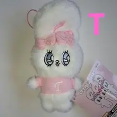 T　エスターバニー　イニシャルマスコット ESTHER BUNNY ぬいぐるみ